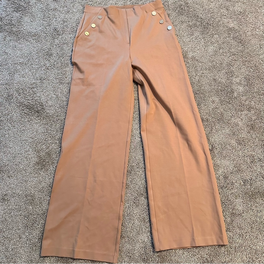 Spanx The Perfect TALL Pant, Button Wide Leg